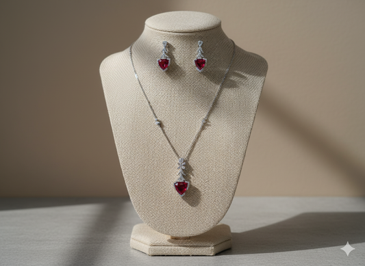 Ruby Emerald Set