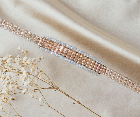 Glorious Rose Gold Finishing Bracelet