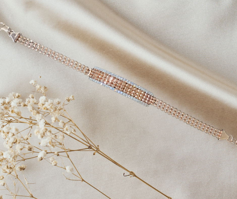 Glorious Rose Gold Finishing Bracelet