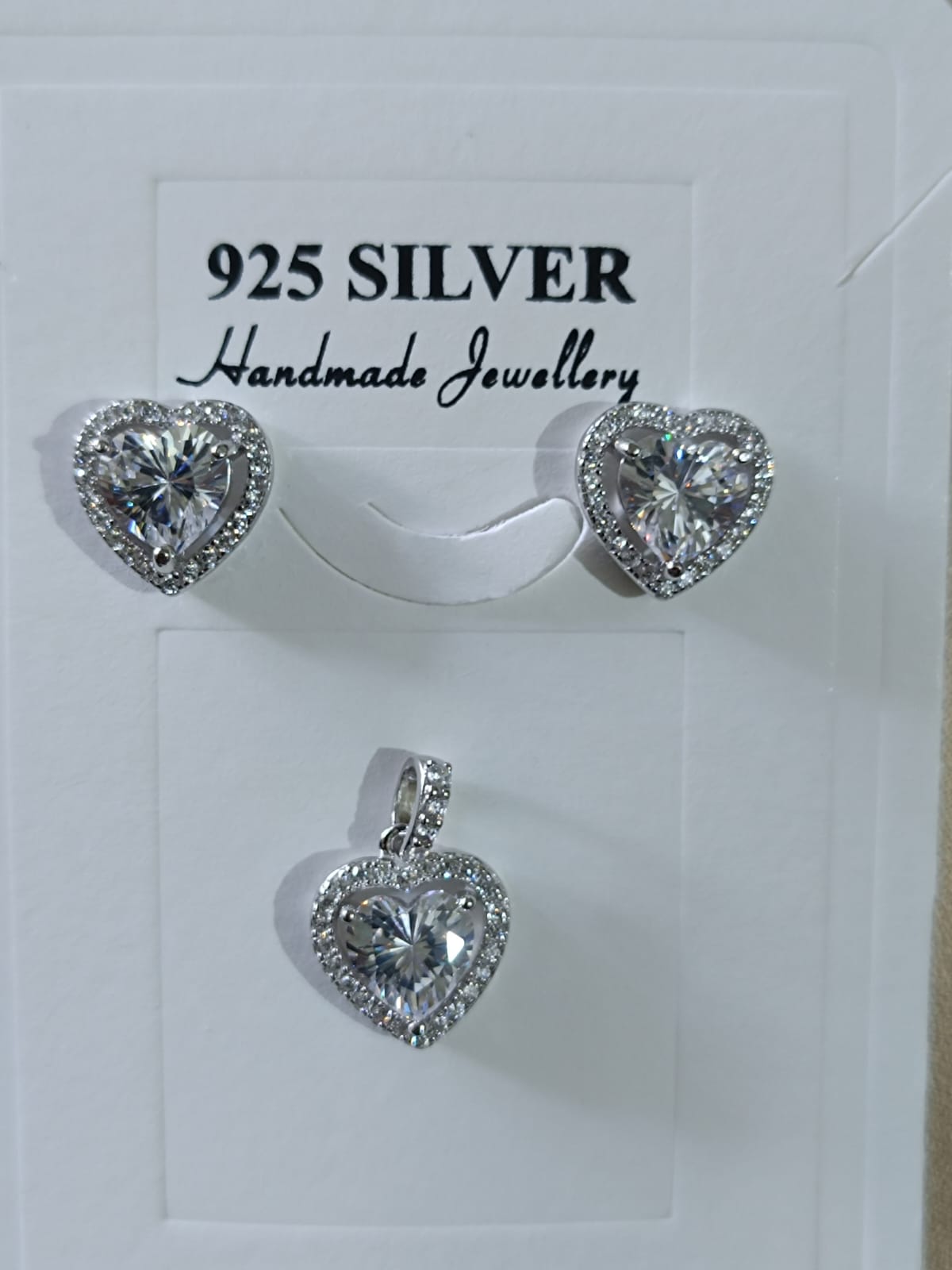 Solitaire Heart Set
