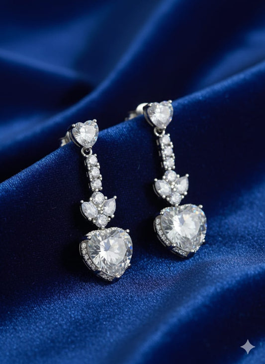 Heart Sparkle Earrings
