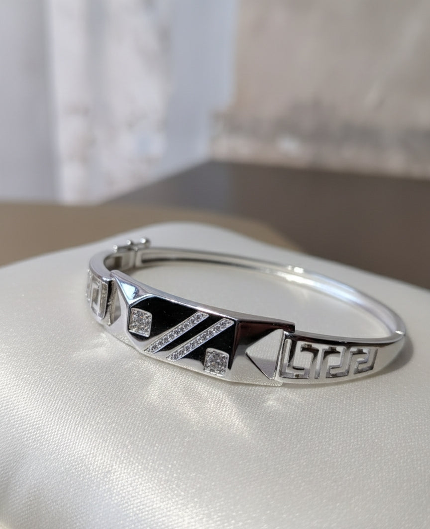 Silver Titanium Cuff