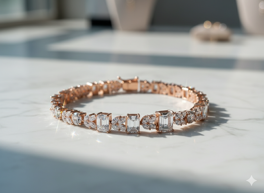 Rose Gold Shining Bracelet